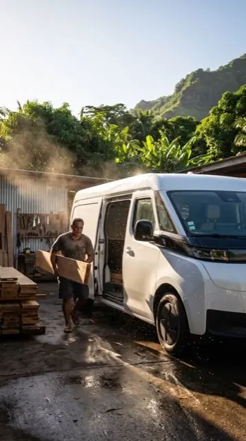 Campagne Tahiti Auto produite par Aloa