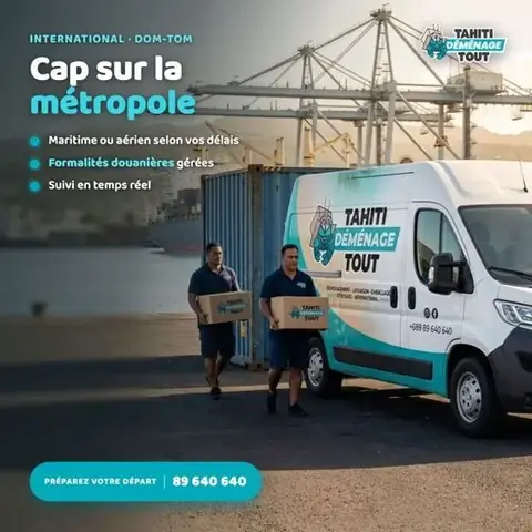 Campagne Tahiti Déménage Tout produite par Aloa