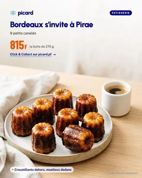 Visuel publicitaire alimentaire